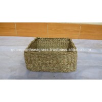 Eco-friendly, Seagrass tray, wicker bread basket, food basket, tableware, made in Vietnam