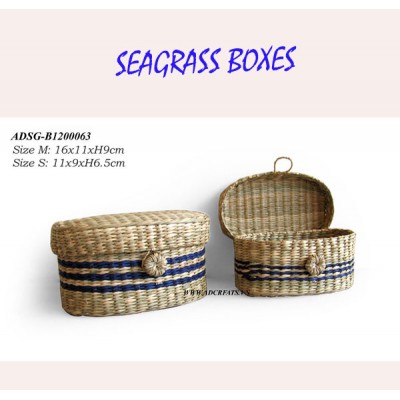 Nice gift seagrass boxes - Viet Nam seagrass boxes